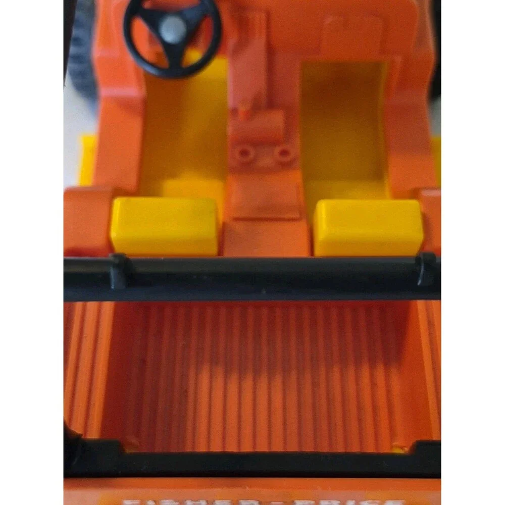 Vintage 1977 Fisher Price Adventure People Northwoods Trailblazer Jeep Orange